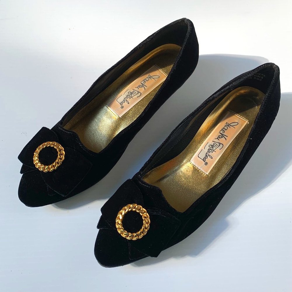 Vintage DVF diane von furstenberg flats
